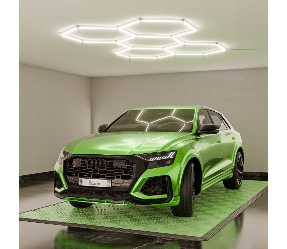 SmartLED LED Stm stropní svítidlo HEXAGON LED/240W/85-265V 5000K CRI 90 IP54 bílá 5419