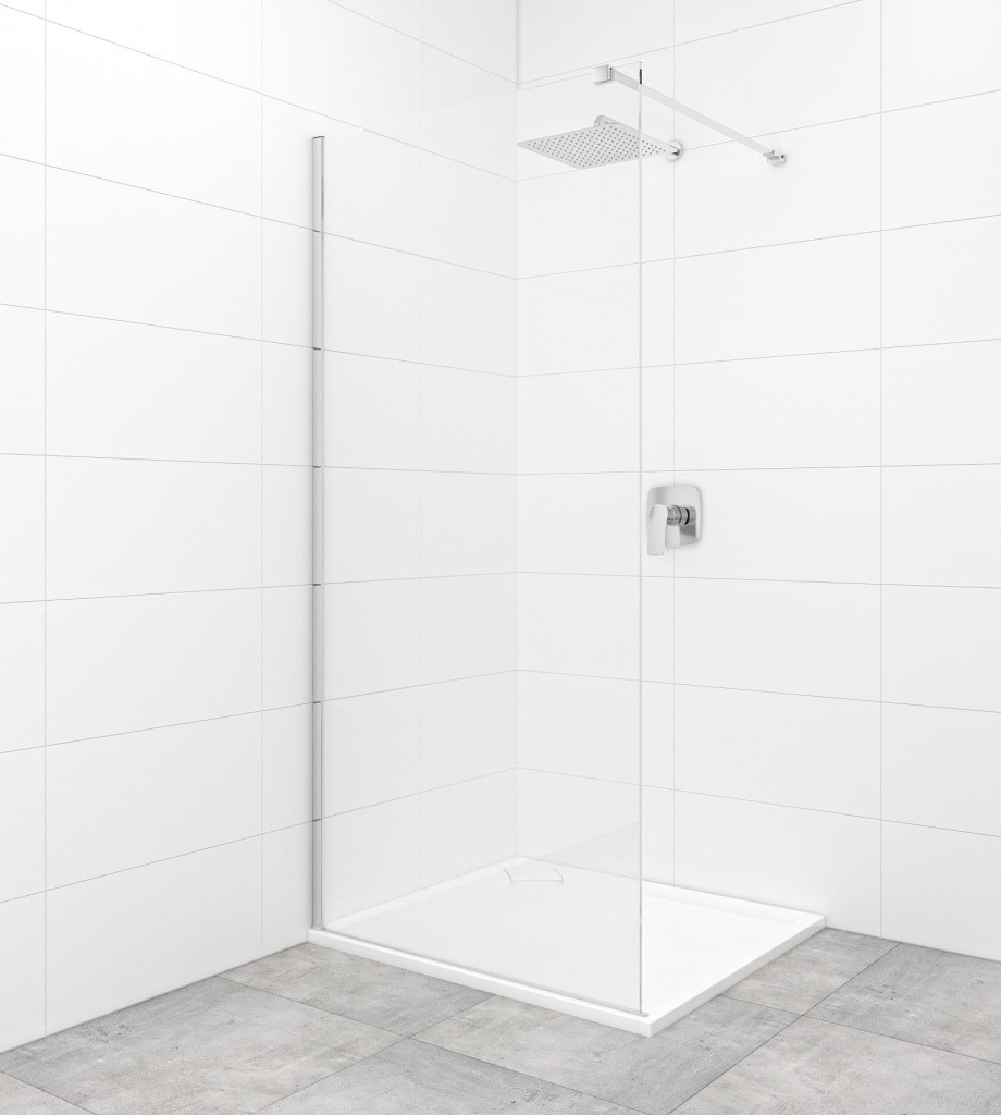 Sprchová zástěna Walk-in 120 cm SAT SIKOWI120 SIKOWI120