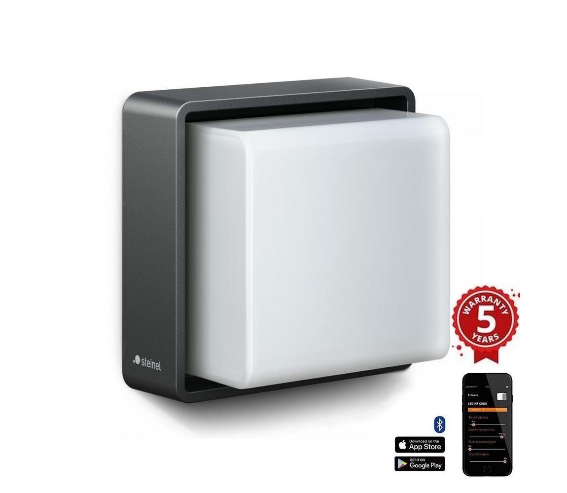 Steinel - LED Stmívatelné nástěnné svítidlo L 845 C LED/9W/230V IP44 antracit 078638