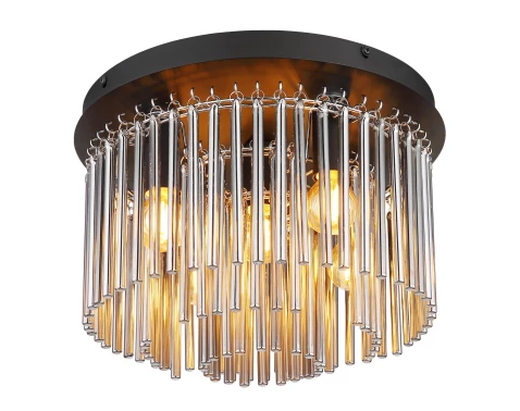 Stropní osvětlení Gorley 32 cm, skleněné tyčinky