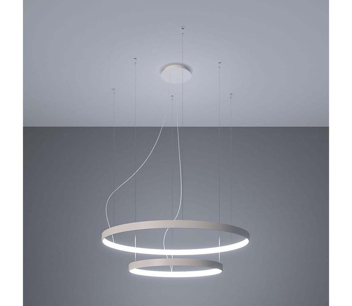 Thoro TH.178 - LED Lustr na lanku RIO LED/80W/230V CRI95 4000K bílá TH.178