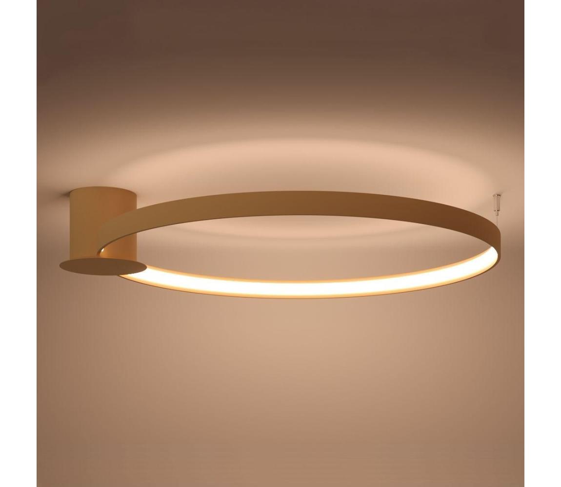 Thoro TH.224 - LED Stropní svítidlo RIO LED/50W/230V CRI90 3000K pr. 78 cm zlatá TH.224