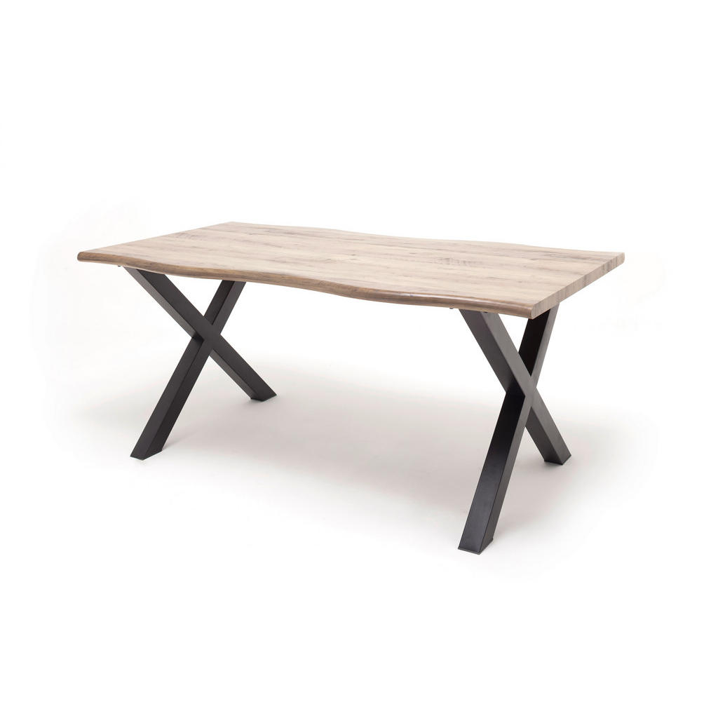 Ti'me JÍDELNÍ STŮL, černá, barvy dubu, 200/77/100 cm