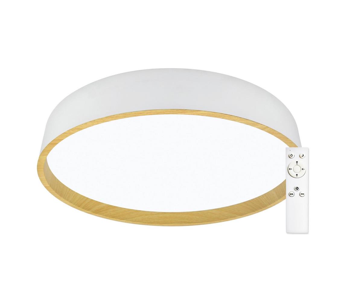 Top Light - LED Stmívatelné stropní svítidlo DEKOR LED/51W/230V + DO bílá/béžová Dekor 50B RC