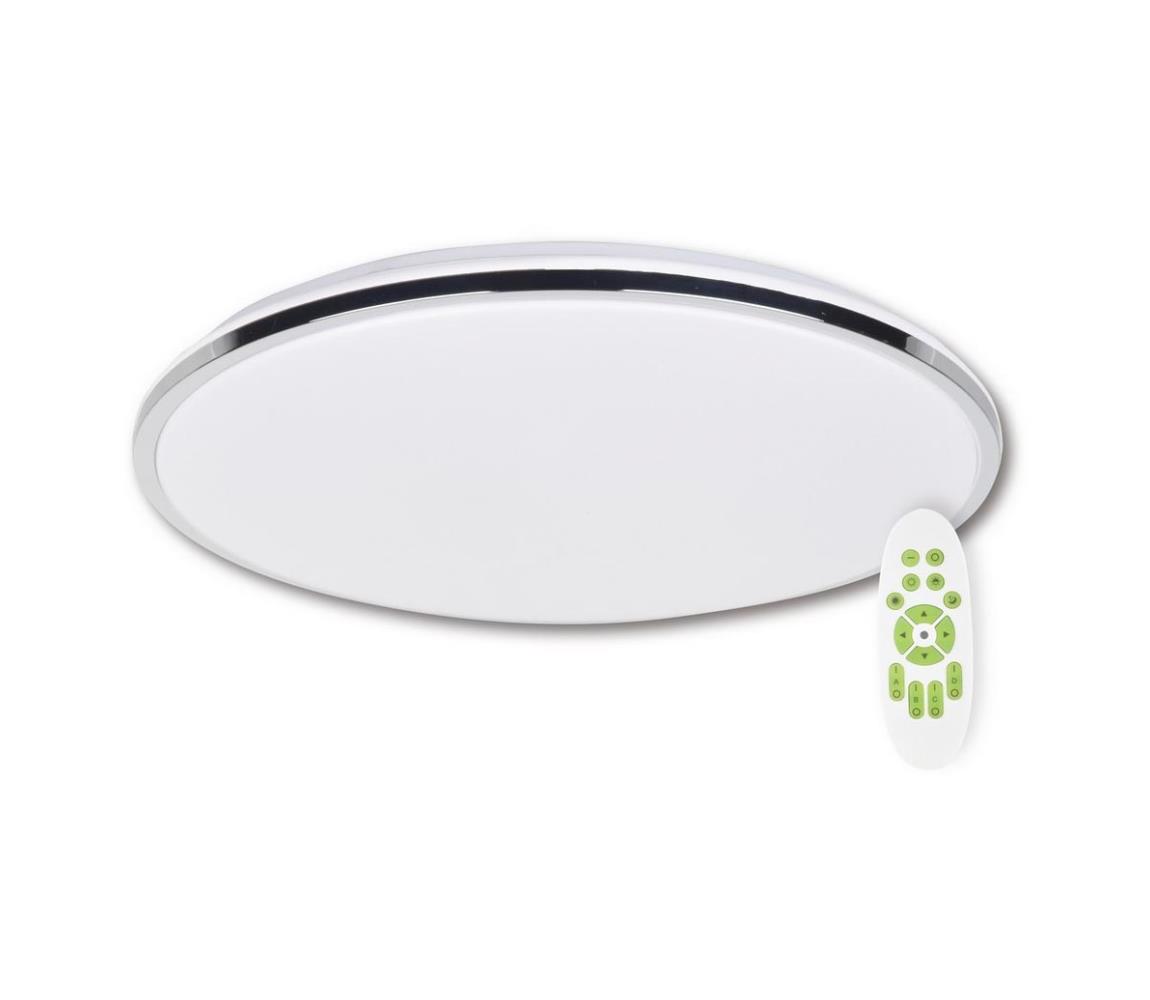 Top Light Silver KXL RC - LED Stmívatelné stropní svítidlo LED/51W/230V DO Silver KXL RC