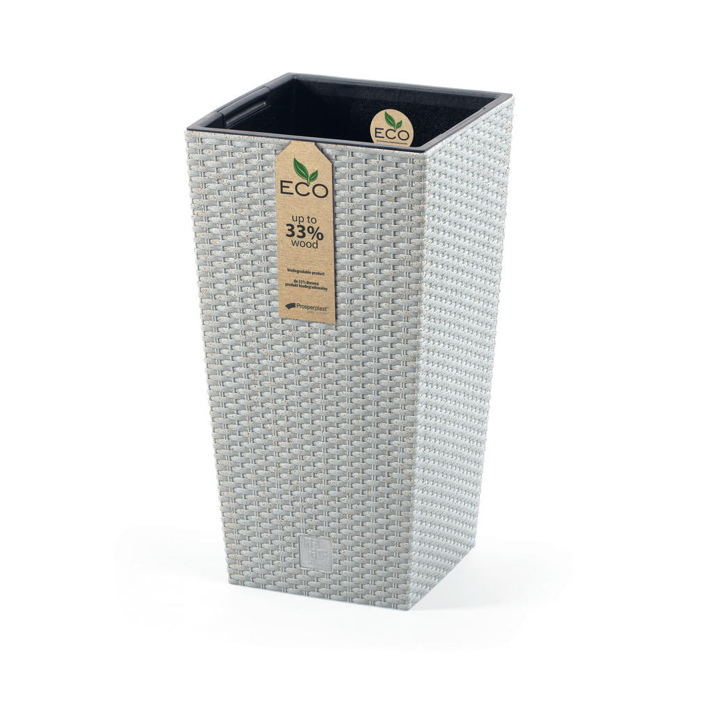 TRUHLÍK NA KVĚTINY bílá