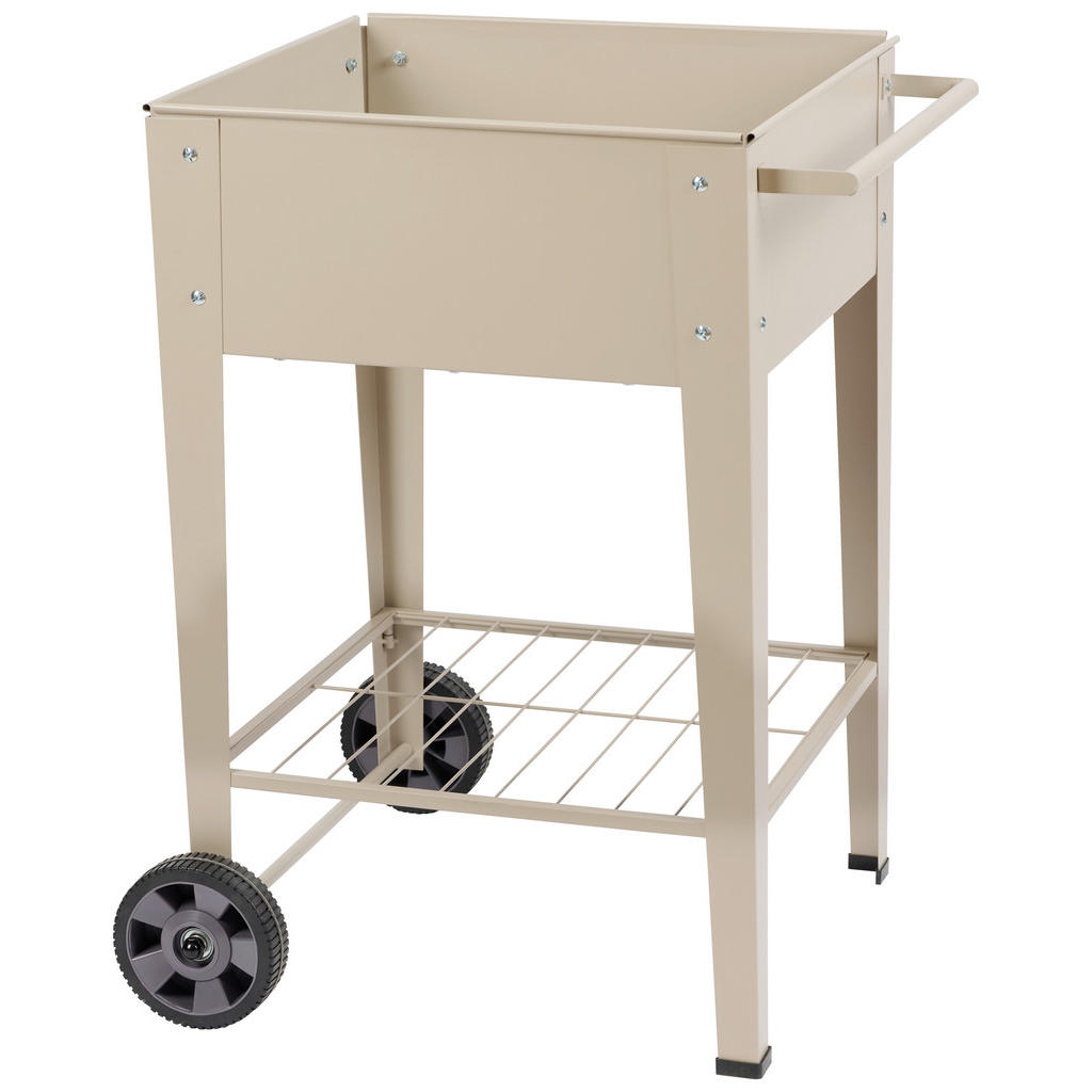 TRUHLÍK NA KVĚTINY kov, plast,