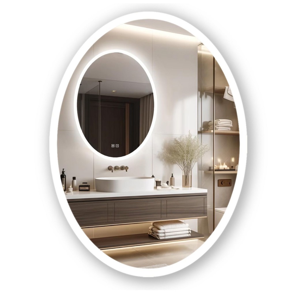 Tutumi Zrcadlo LED 60x80cm WWA HOM-06503