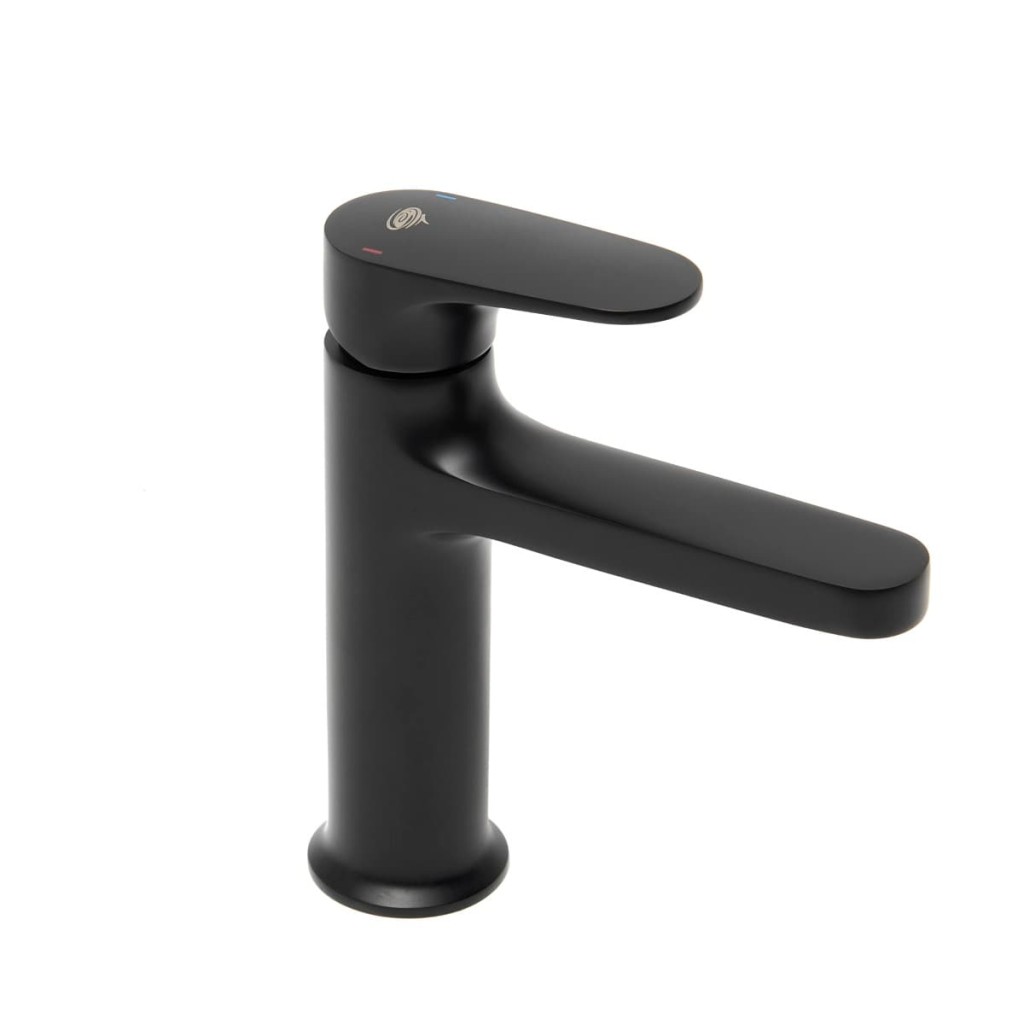 Umyvadlová baterie SAT Dark bez výpusti černá SATBSDA271PC SATBSDA271PC
