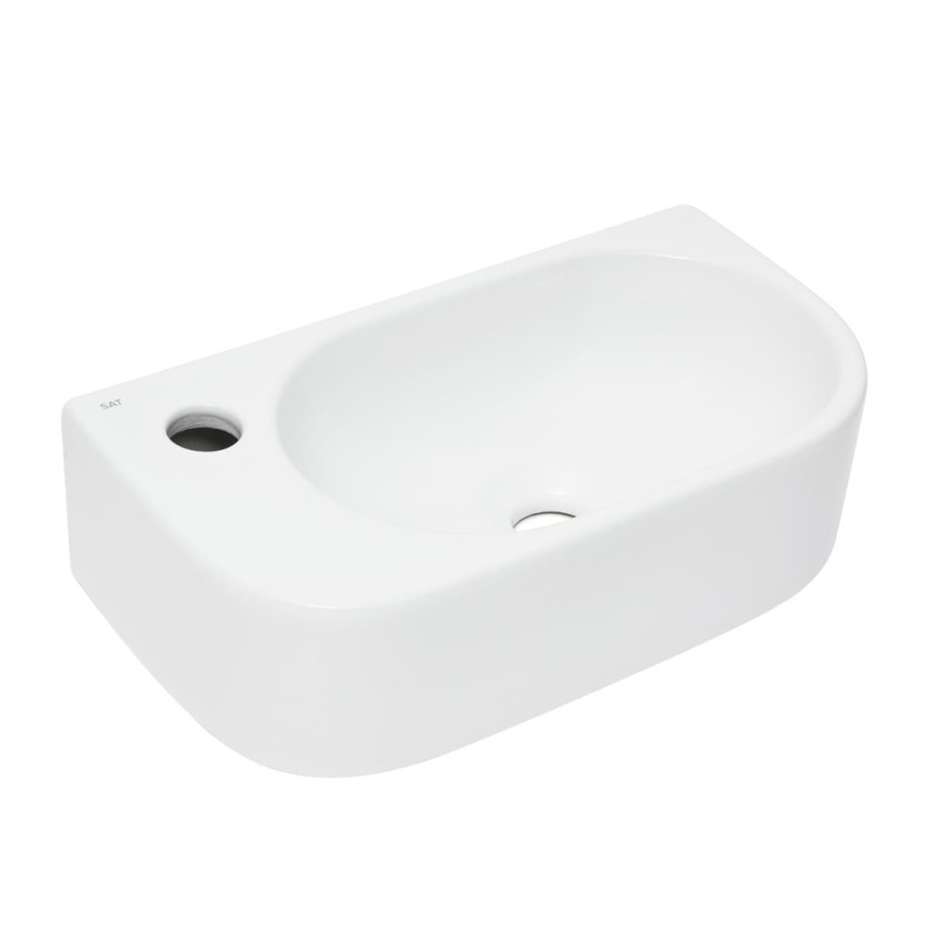 Umývátko SAT Infinitio 40x21,5 cm bez přepadu SATINF4021L SATINF4021L