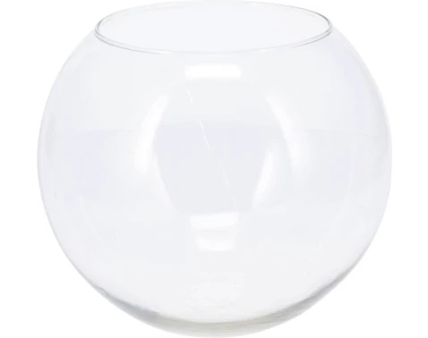 Váza 20x16 cm, recyklované sklo