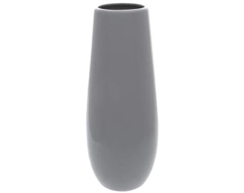 Váza Luna 25 cm, šedá