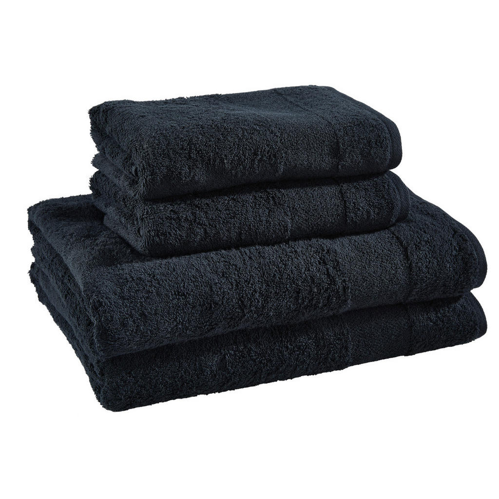 Villeroy & Boch SADA RUČNÍKŮ A OSUŠEK, černá