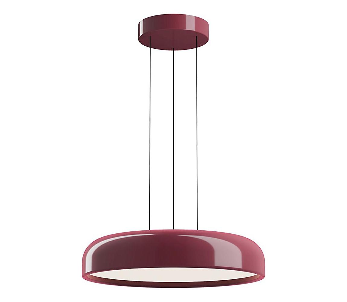 Viokef Lighting LED Lustr na lanku ALENSA LED/60W/230V CRI 94 červená 4348901
