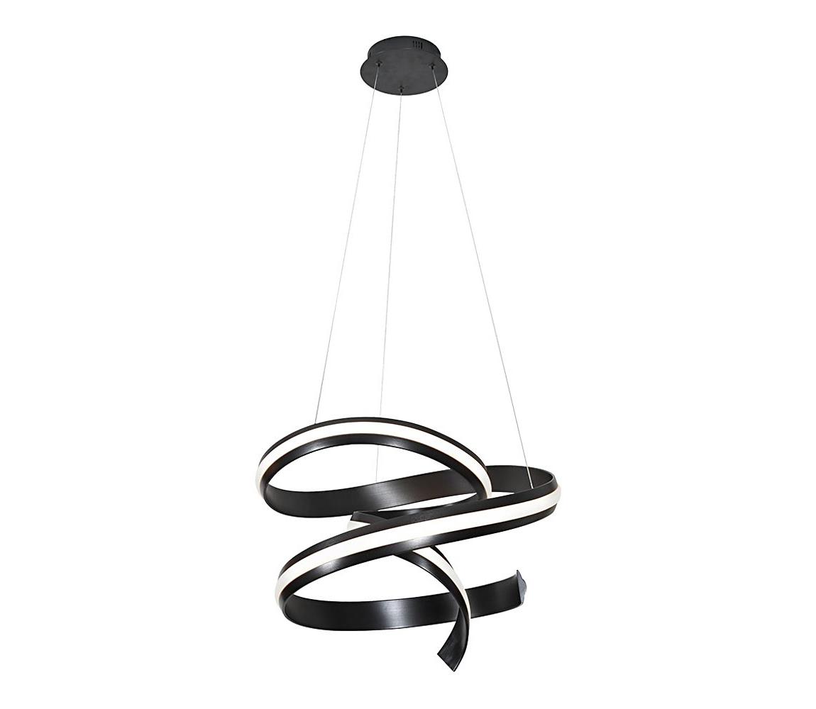 Viokef Lighting LED Lustr na lanku AREZIA LED/62W/230V černá 4324000