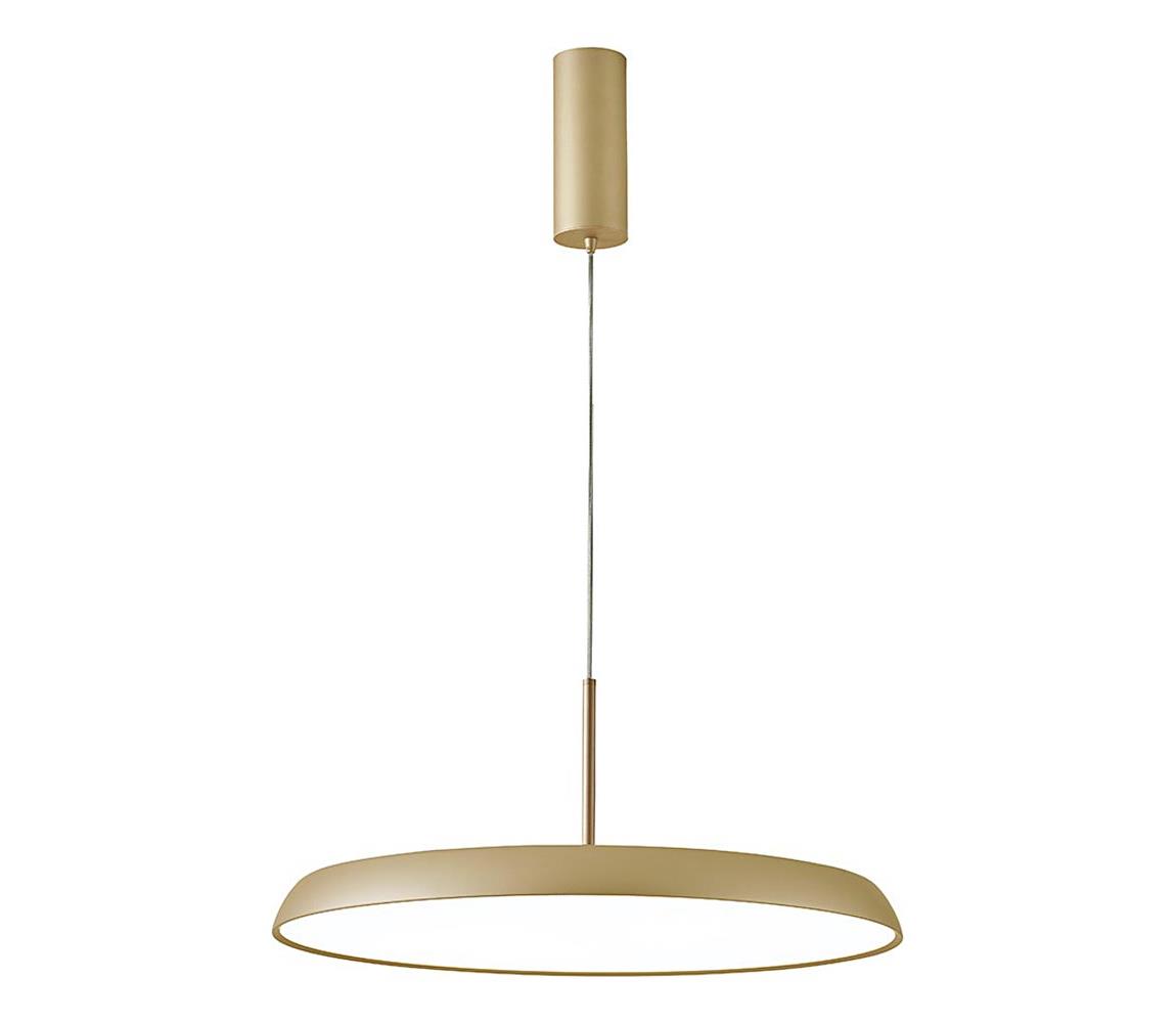 Viokef Lighting LED Lustr na lanku ART LED/41W/230V zlatá 4303400