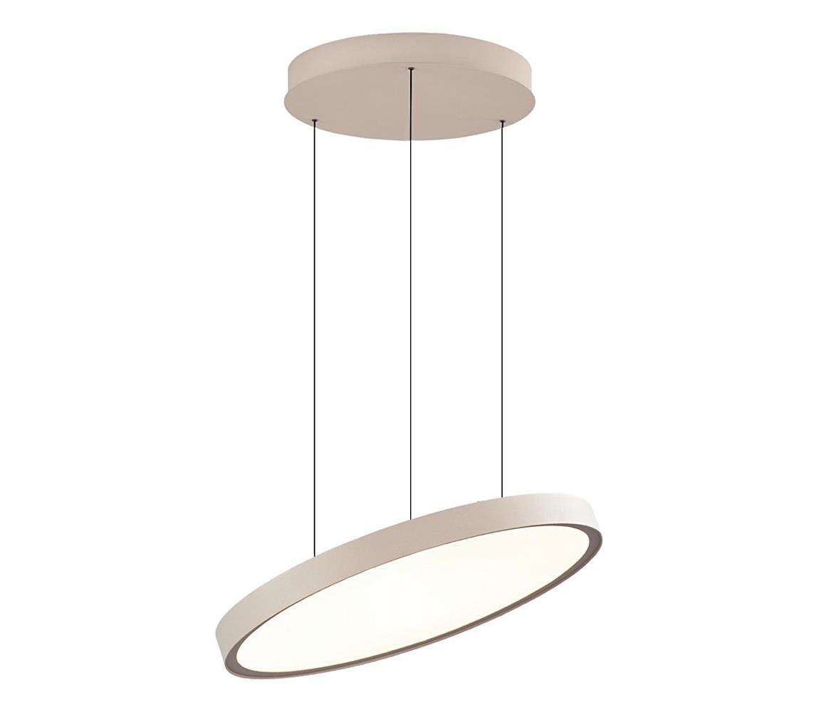 Viokef Lighting LED Lustr na lanku DENVER LED/76W/230V béžová 4329500