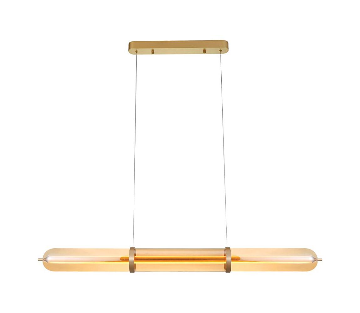 Viokef Lighting LED Lustr na lanku ELIANA LED/34W/230V zlatá 4338900