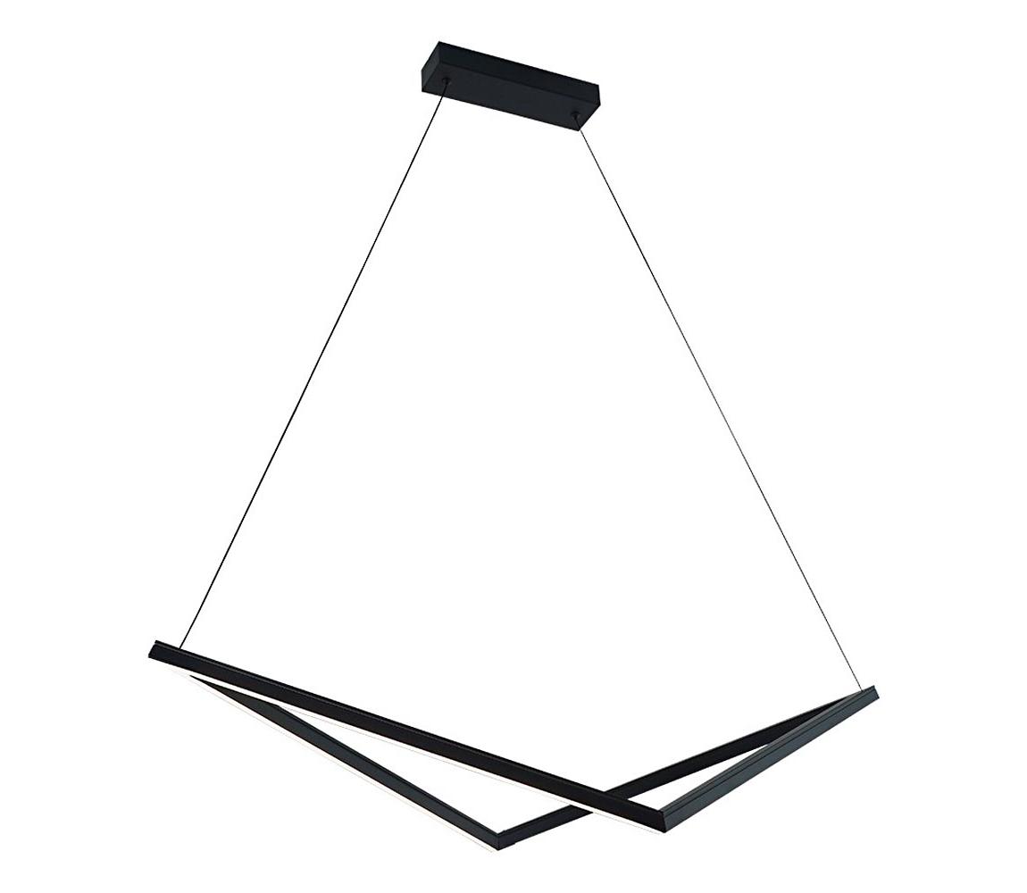 Viokef Lighting LED Lustr na lanku ISLA LED/32W/230V černá 4326100