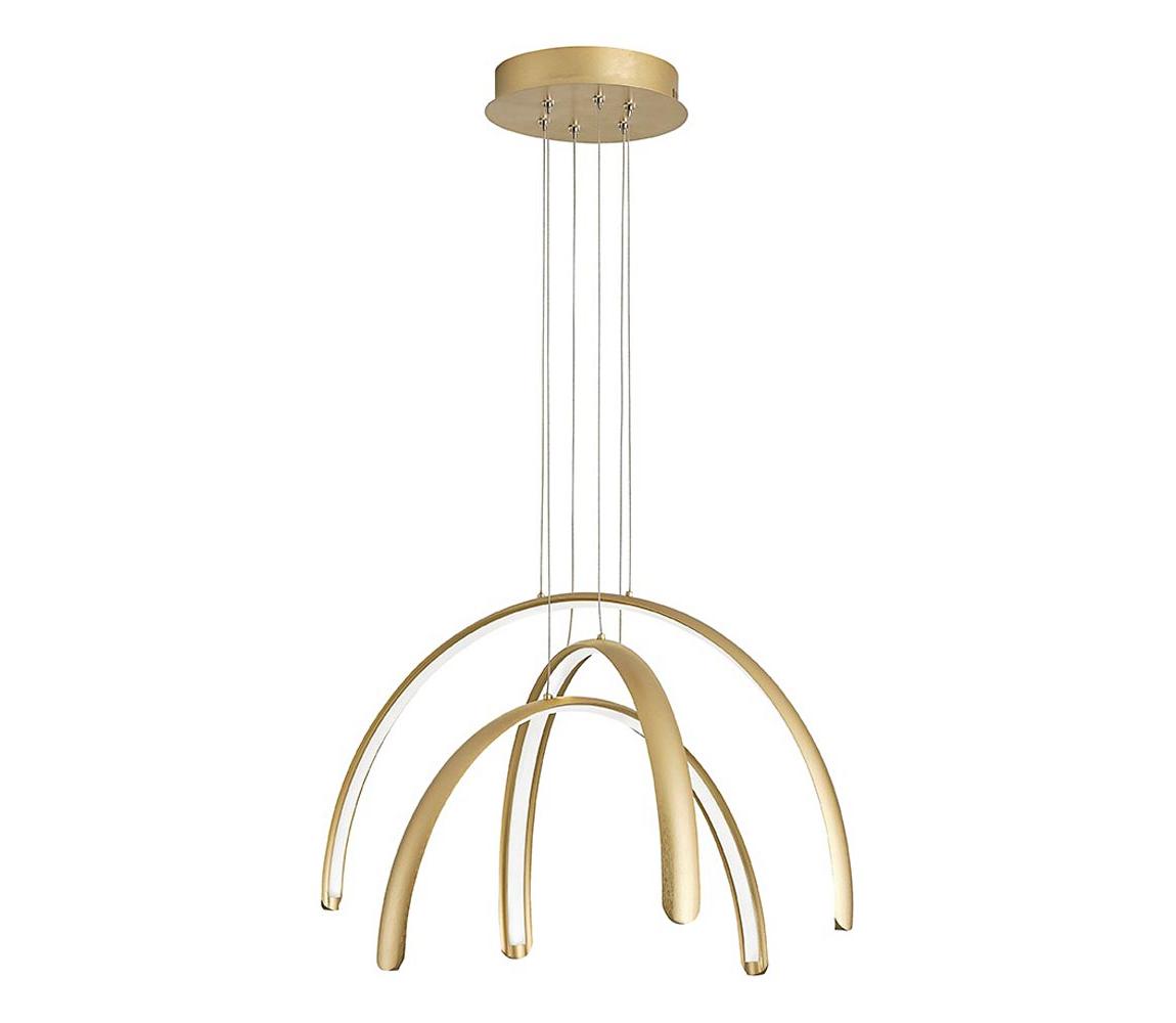 Viokef Lighting LED Lustr na lanku MEGAN LED/41W/230V zlatá 4303200