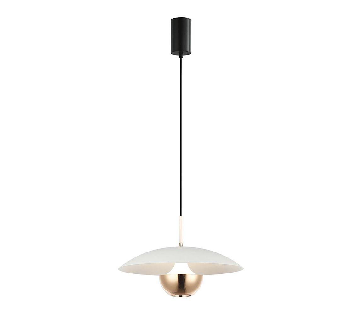 Viokef Lighting LED Lustr na lanku VALIA LED/9W/230V bílá/zlatá 4292301