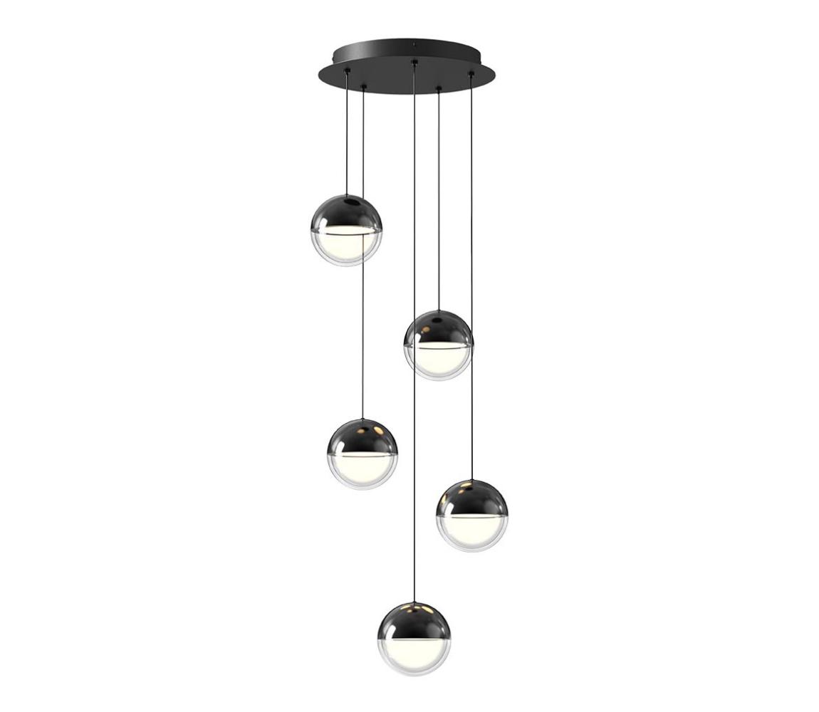 Viokef Lighting LED Lustr na lanku ZIREA LED/30W/230V černá 4329900