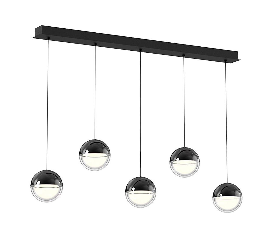 Viokef Lighting LED Lustr na lanku ZIREA LED/30W/230V černá 4330000