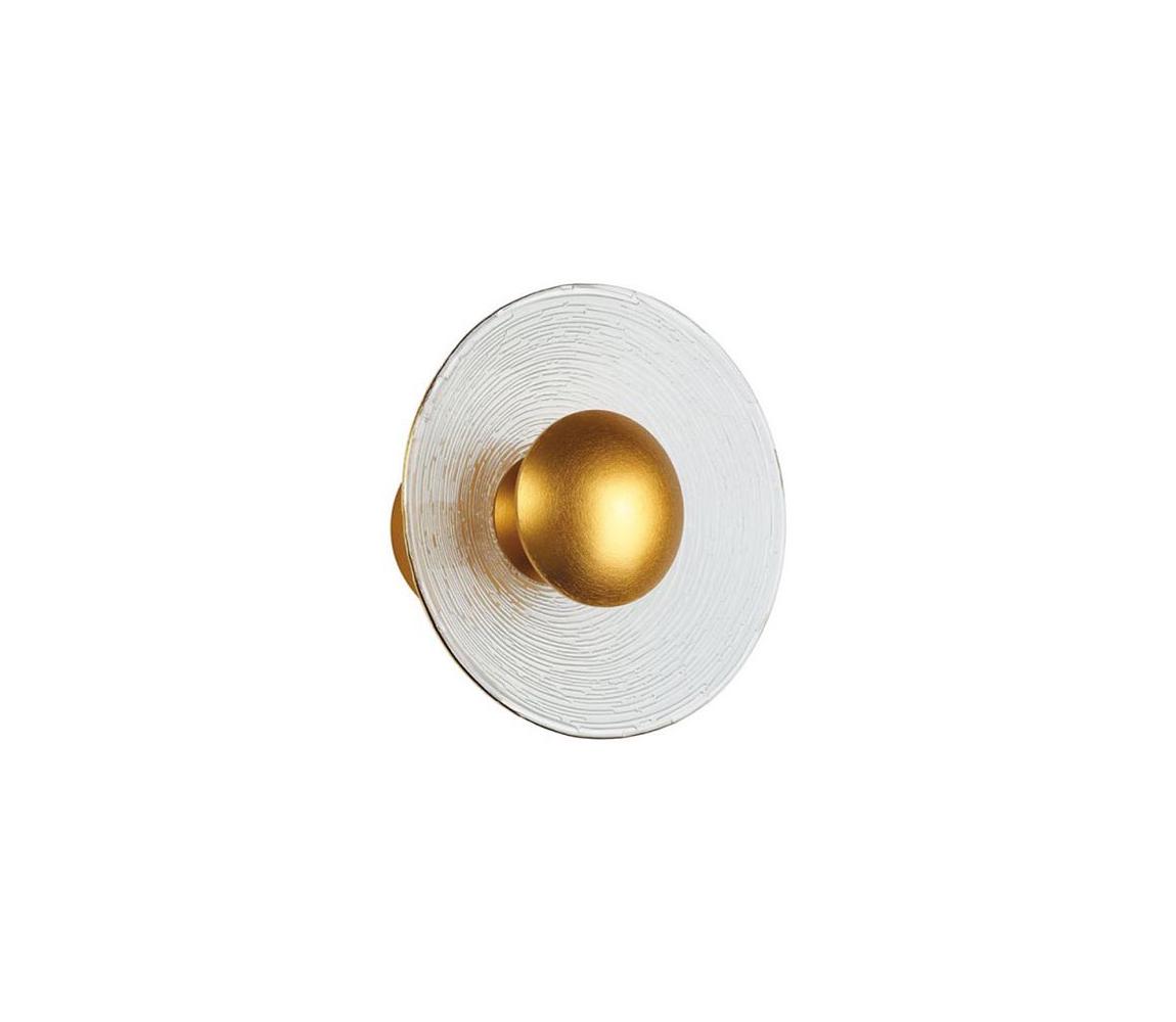 Viokef Lighting LED Nástěnné svítidlo GLAMOUR LED/9W/230V zlatá 4241100