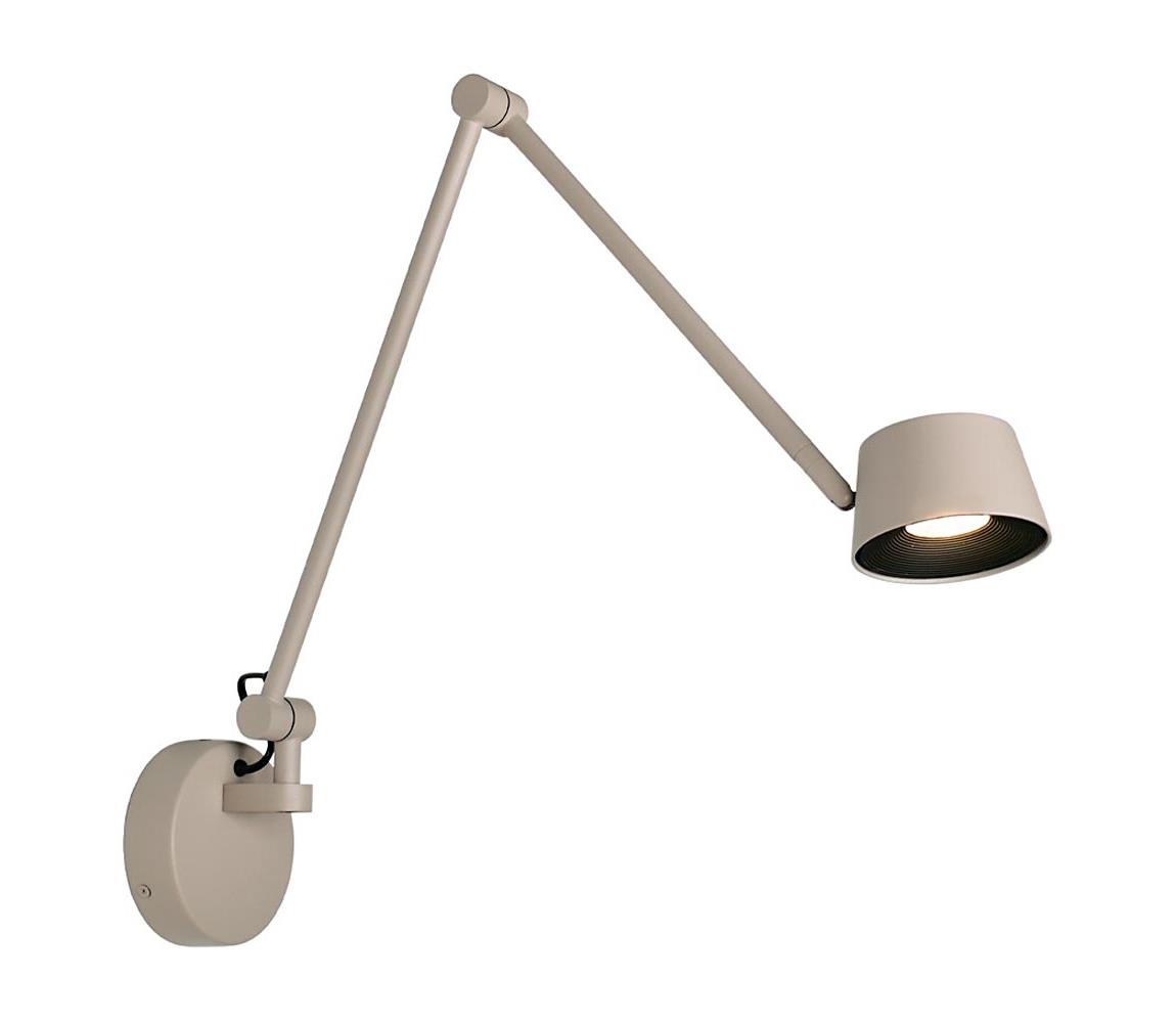 Viokef Lighting LED Stmívatelná nástěnná lampa SAVINA LED/9W/230V béžová 4329601