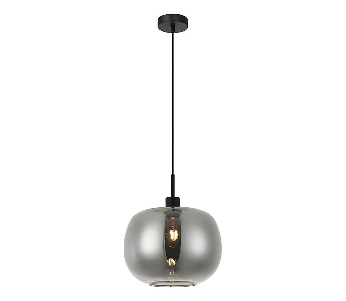 Viokef Lighting Lustr na lanku ALAN 1xE27/40W/230V kouřová černá 4302900
