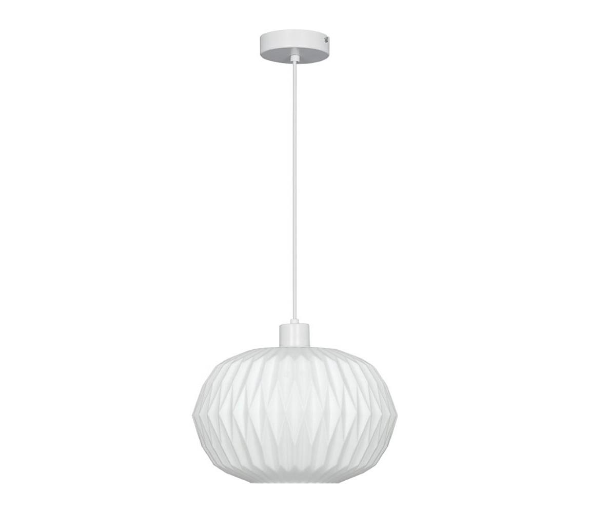 Viokef Lighting Lustr na lanku CARSON 1xE27/40W/230V bílá 4328100