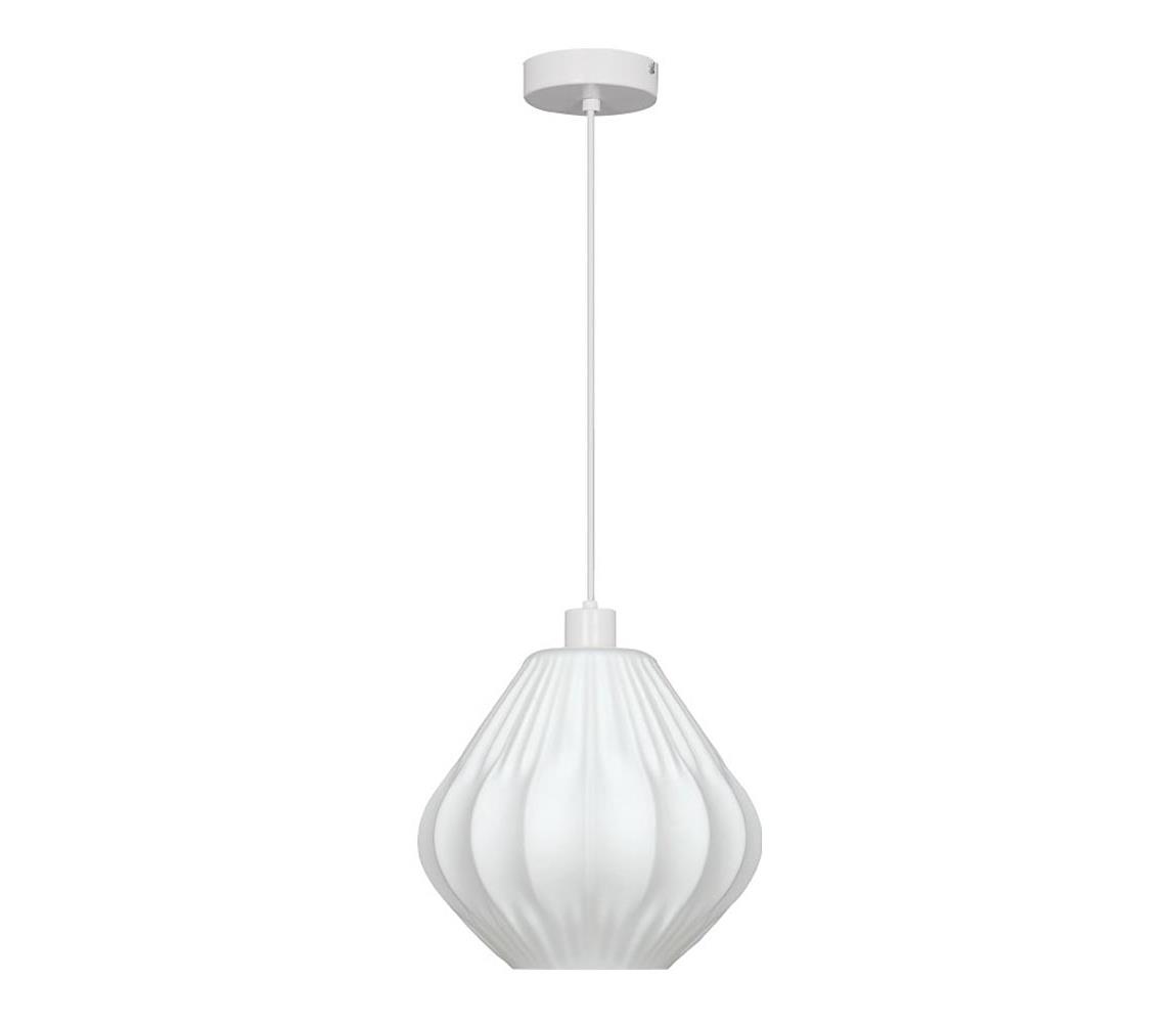 Viokef Lighting Lustr na lanku CARSON 1xE27/40W/230V bílá 4328200