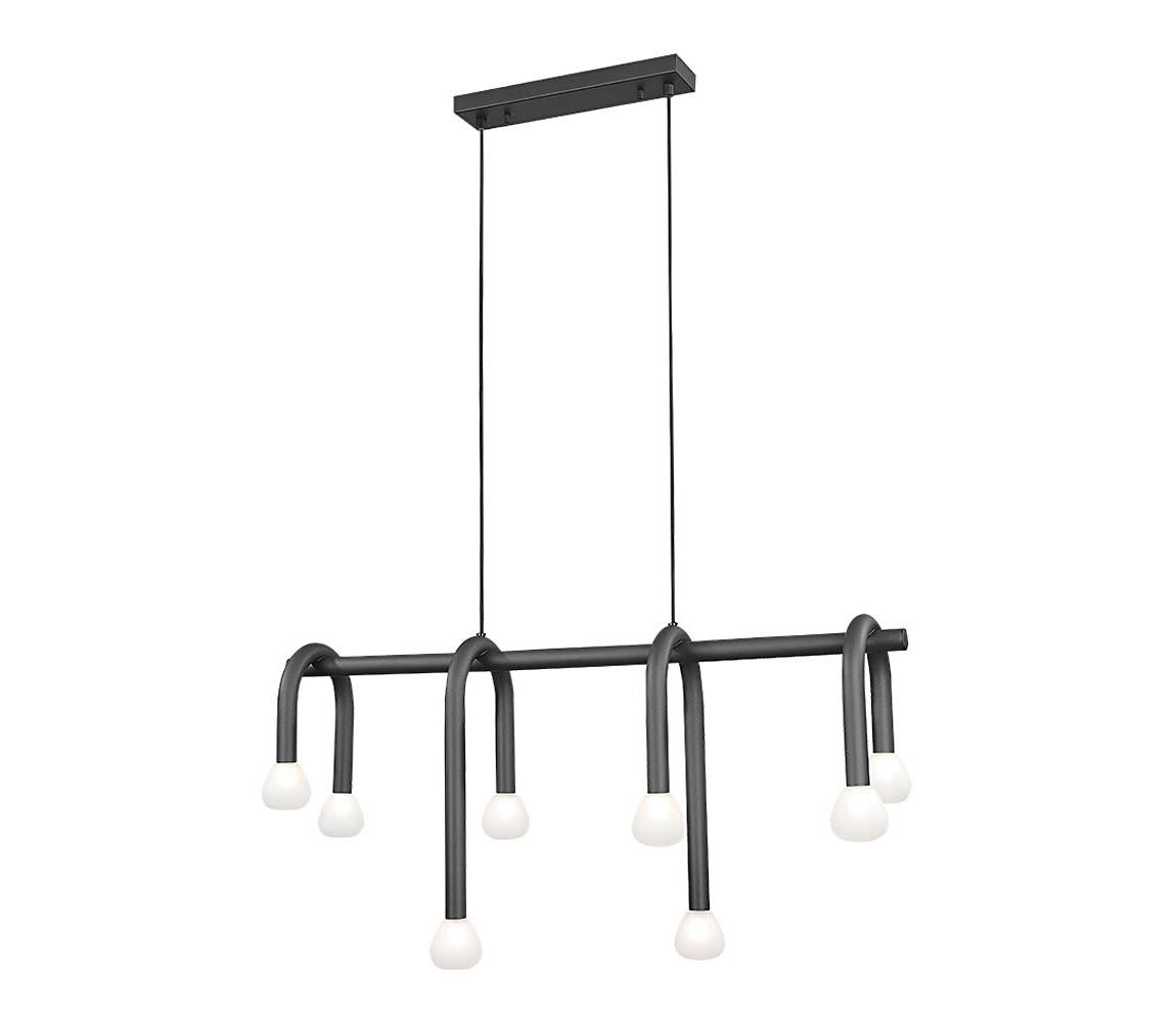 Viokef Lighting Lustr na lanku DELORI 8xG9/28W/230V černá 4324700
