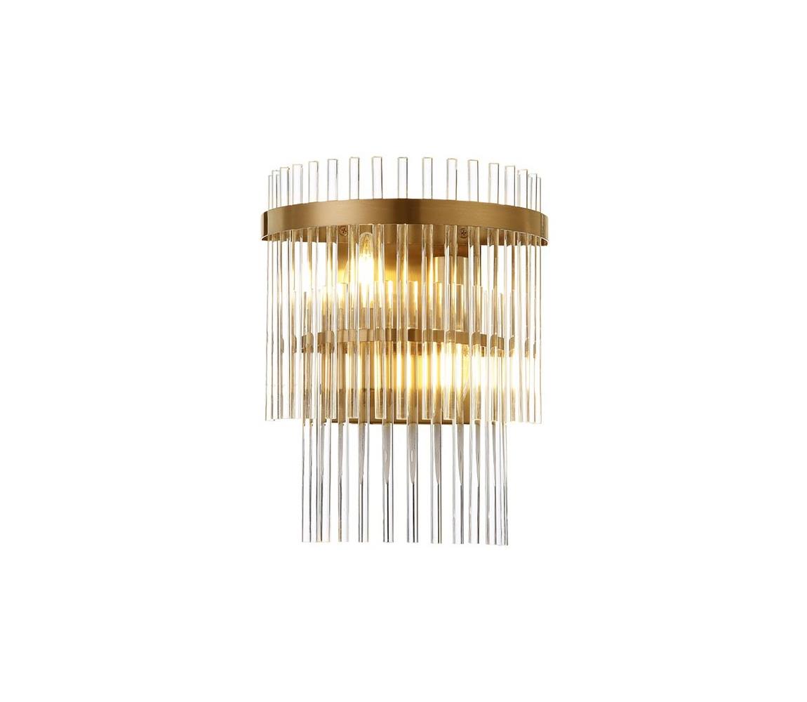 Viokef Lighting Nástěnné svítidlo SABRINA 2xE14/40W/230V zlatá 4314600