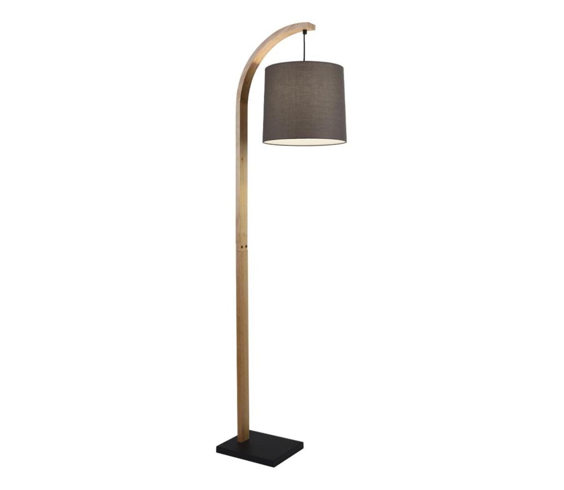 Viokef Lighting Stojací lampa HANA 1xE27/40W/230V hnědá 4305600