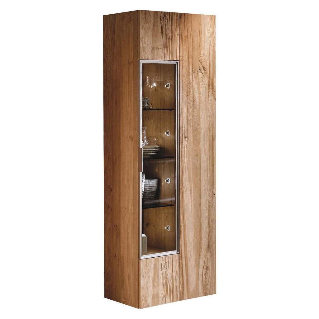 Voglauer VITRÍNA, barvy dubu, 64/194/42 cm