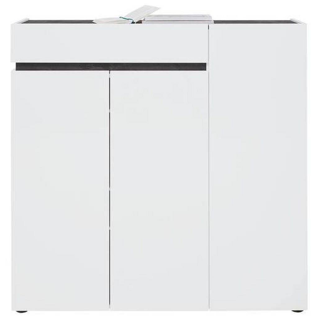 Voleo BOTNÍK, antracitová, bílá, 120/115/34 cm