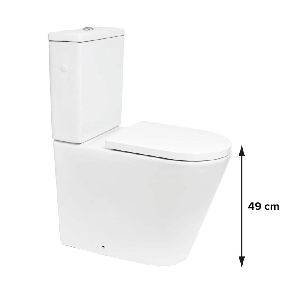 WC kombi komplet SAT Brevis vario odpad SATBRE32G SATBRE32G