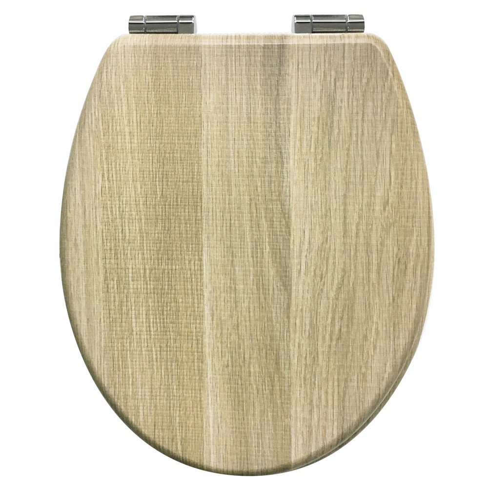 Wc sedátko se zpomalovacím mechanismem AWD Interior MDF Natur 1702 AWD02181702