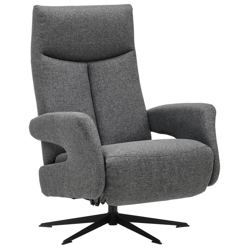 Welnova RELAXAČNÍ KŘESLO, textil, antracitová