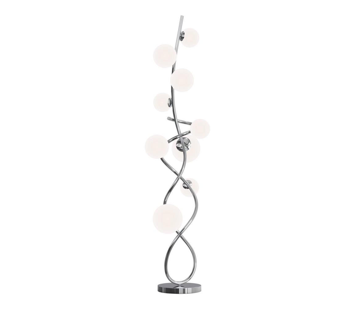 Wofi 3014-907 - LED Stojací lampa NANCY 9xG9/3,5W/230V lesklý chrom 3014-907