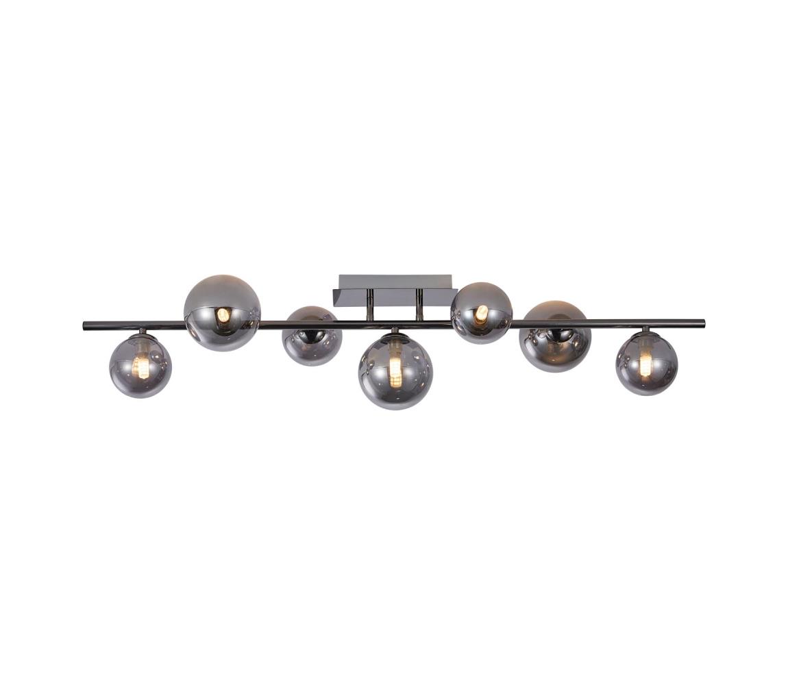 Wofi 7014-705W - LED Přisazený lustr VILLA 7xG9/3W/230V černá 7014-705W