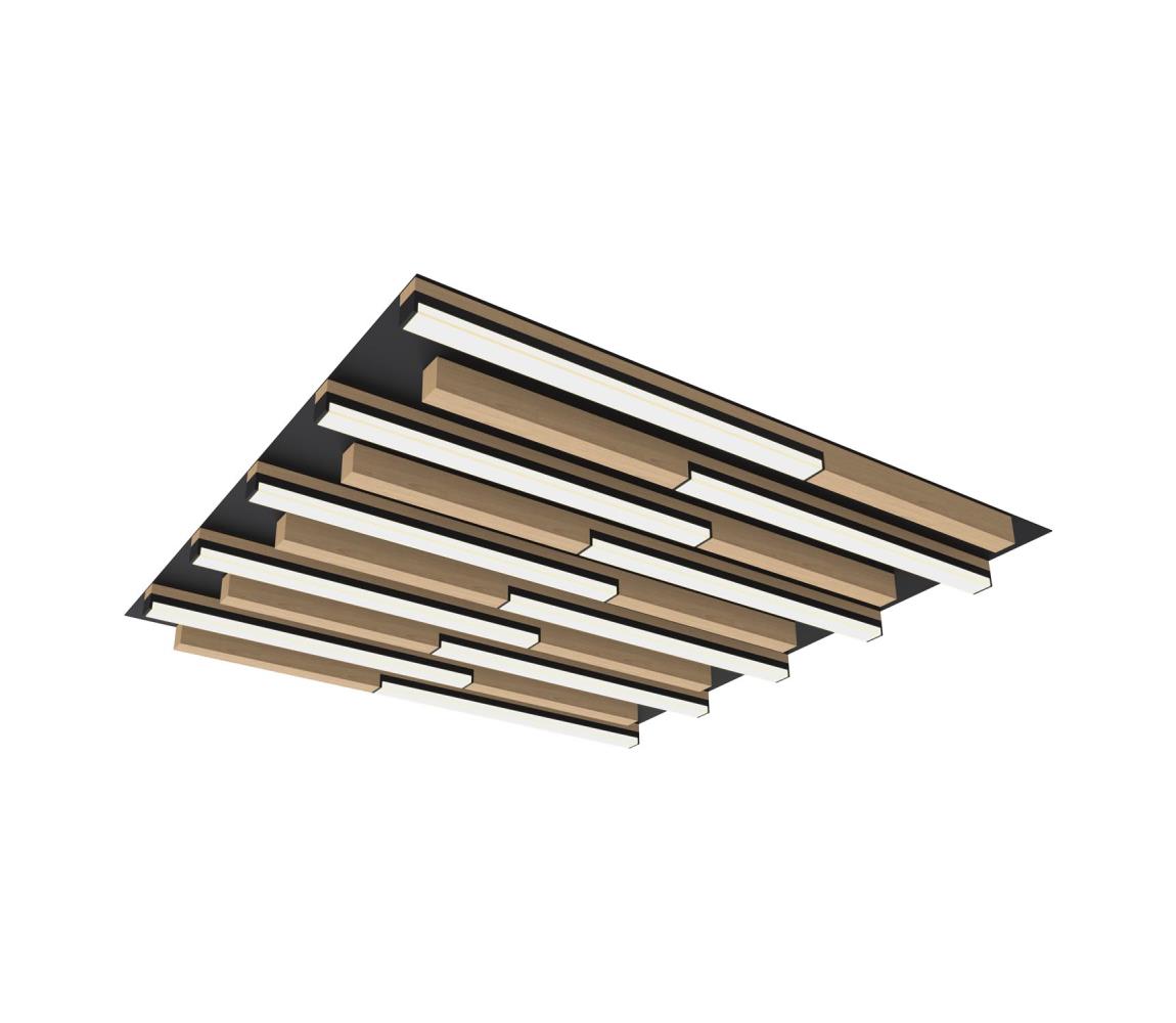 Wofi 9031-1006 - LED Stmívatelné stropní svítidlo PALERMO LED/40W/230V dřevo 9031-1006