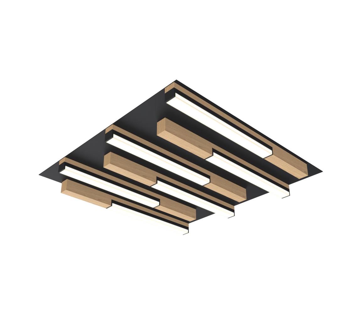 Wofi 9031-606 - LED Stmívatelné stropní svítidlo PALERMO LED/26W/230V dřevo 9031-606