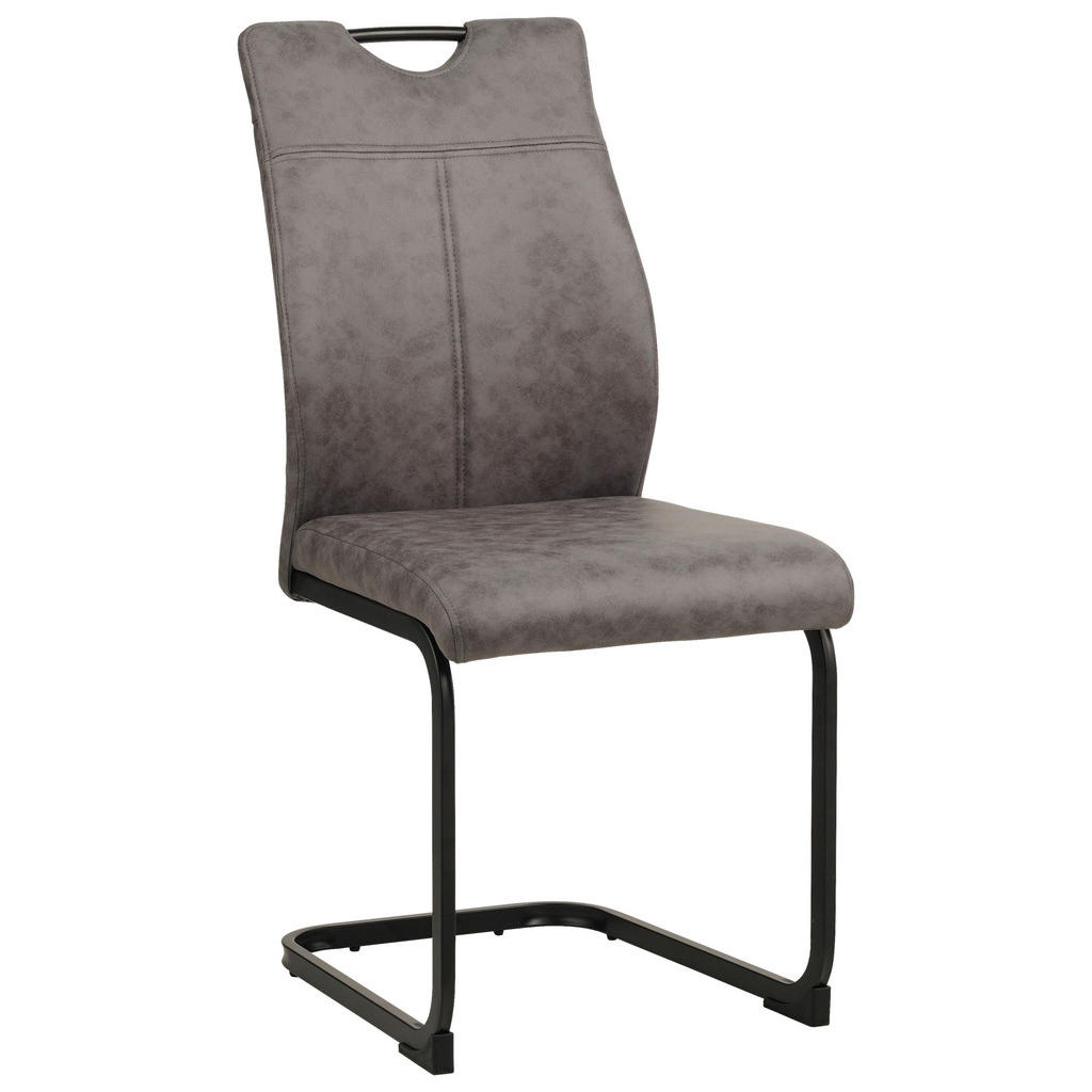 Xora HOUPACÍ ŽIDLE, šedá, černá