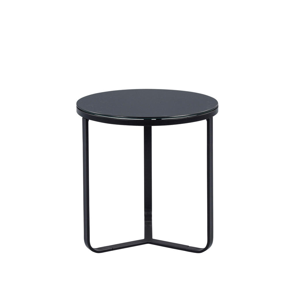 Xora KONFERENČNÍ STOLEK, černá, kov, 50/50/50 cm