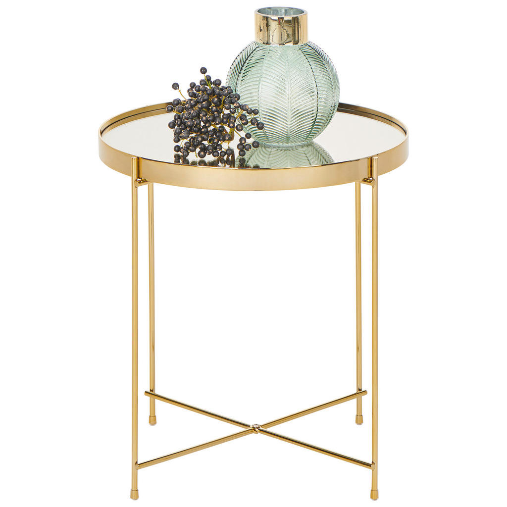 Xora ODKLÁDACÍ STOLEK, barvy zlata 1