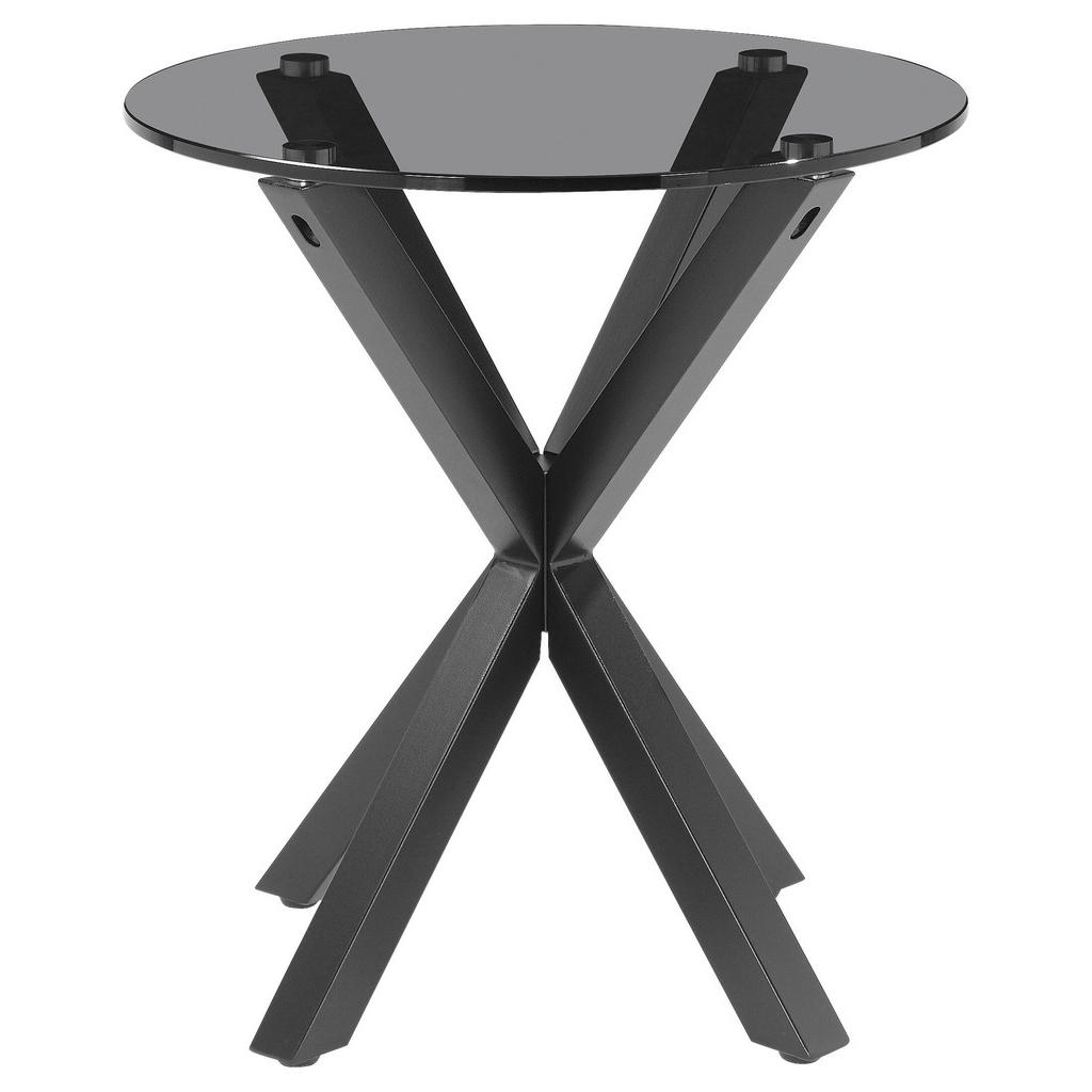 Xora ODKLÁDACÍ STOLEK, šedá, černá 1