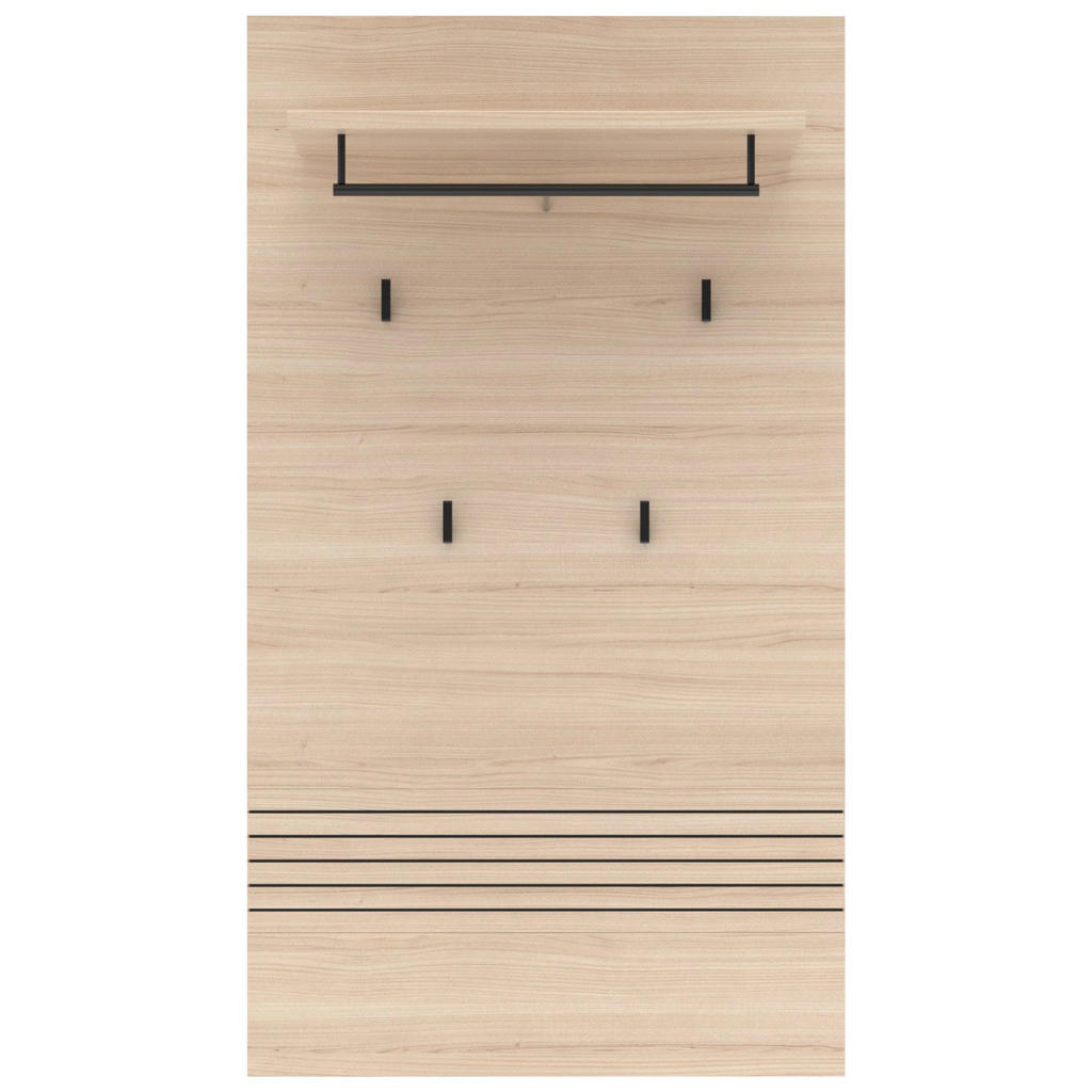 Xora ŠATNÍ PANEL, barvy dubu, 78/139/30 cm