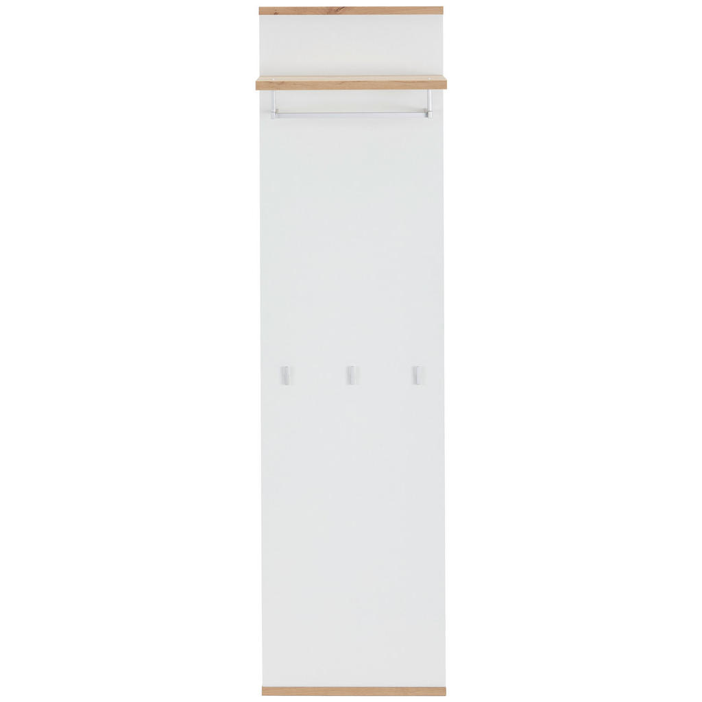 Xora ŠATNÍ PANEL, bílá, dub artisan, 45/169/28 cm